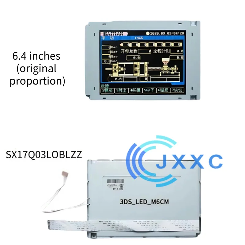 مناسبة للكمبيوتر Hongxun SX17Q03LOBLZZ 3DS_LED-M6CM آلة قولبة الحقن الهايتية SX17Q01 شاشة عرض LCD