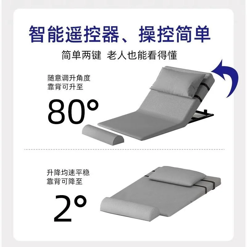 Headboard cushion, bed backrest pad, pregnant woman waist protection for fractures, elderly wake- mattress, electric adjustable
