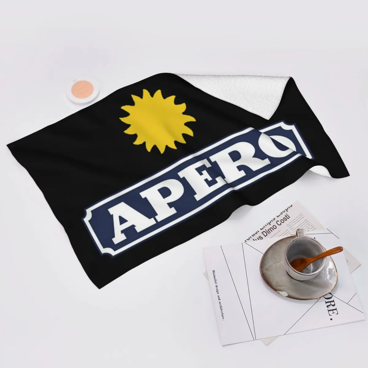 Toalla de cara suave Apero de aperitivo personalizada, toallas de algodón de secado rápido para baño de piscina, absorbentes rápidos