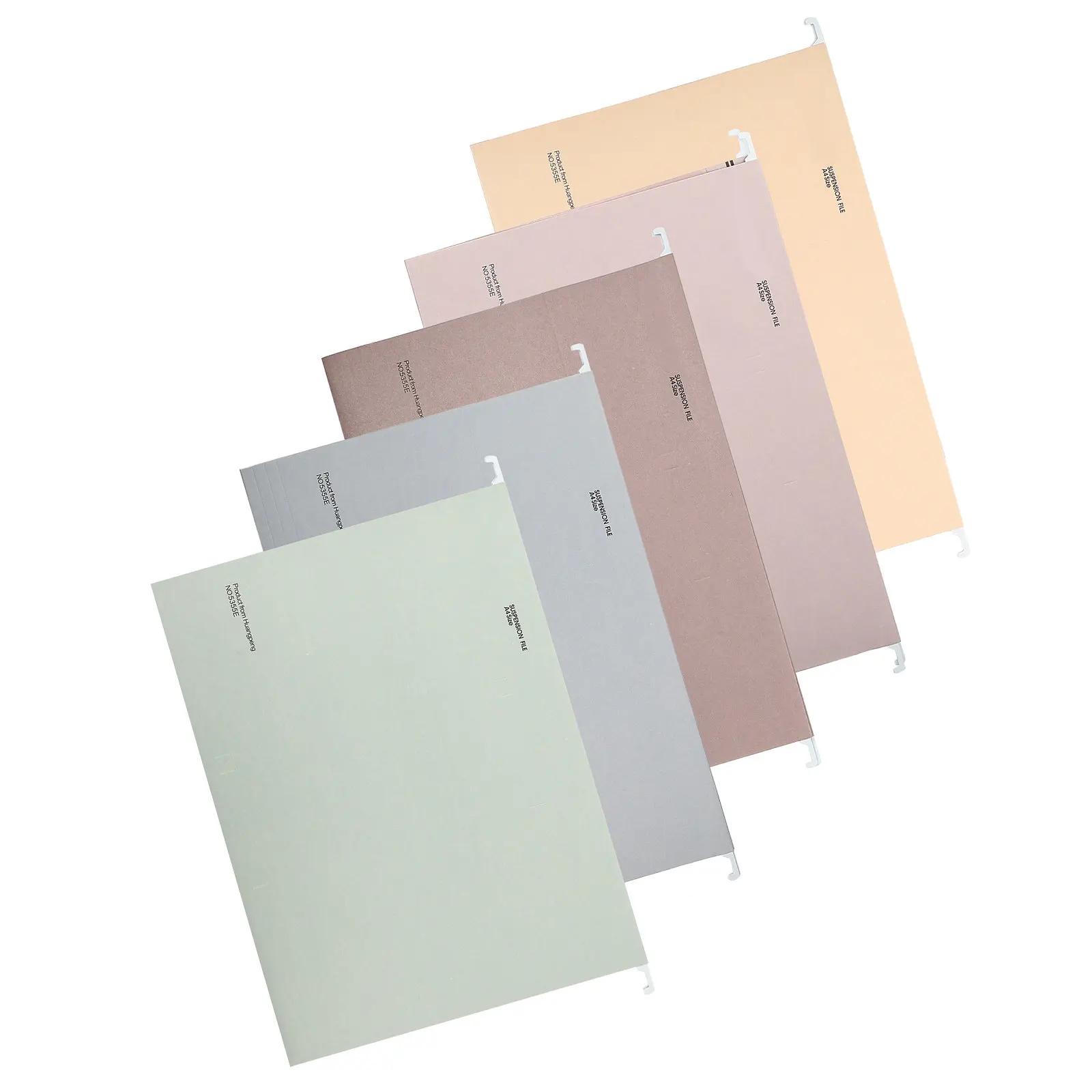 

5Pcs Hanging File Folders Portable Office Home Document Organizer Paper Iron Receipt Storage Bills Holder File Folders