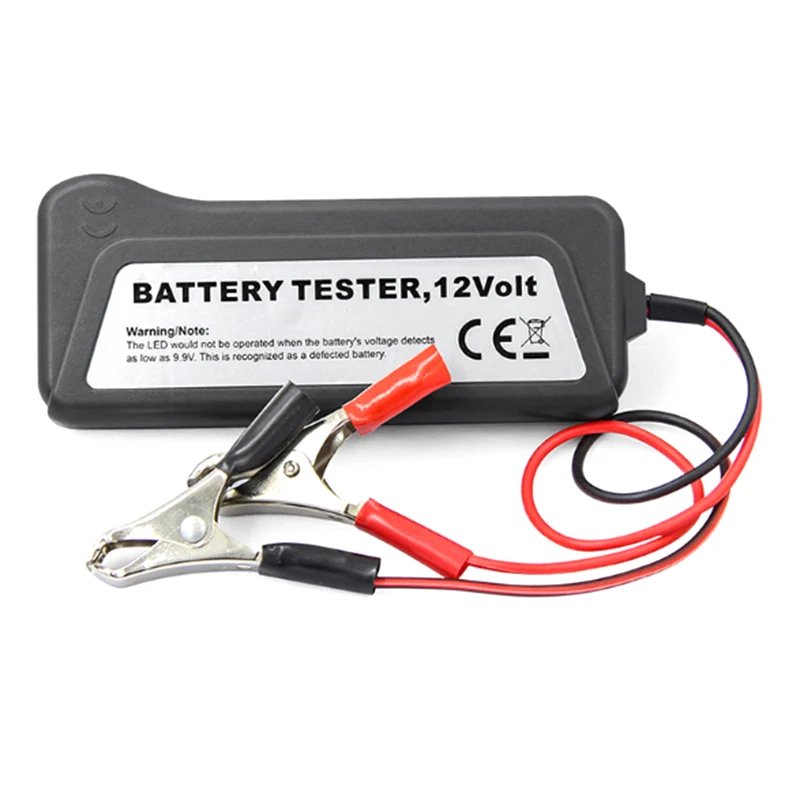 1PC Hot Sale Mini 12V Car Battery Tester Digital Alternator Tester 6 LED Lights Display Car Diagnostic Tool For Car