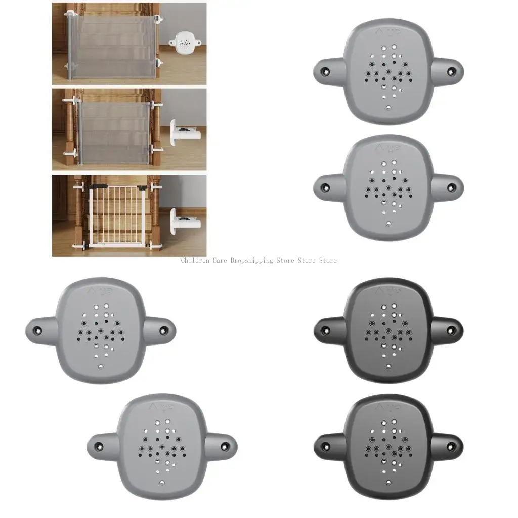 

Baby Gate Banister Adapter Set of 2pcs Stairs Mounting Fittings Enhances Safety and Stability on Stairs and Hallways