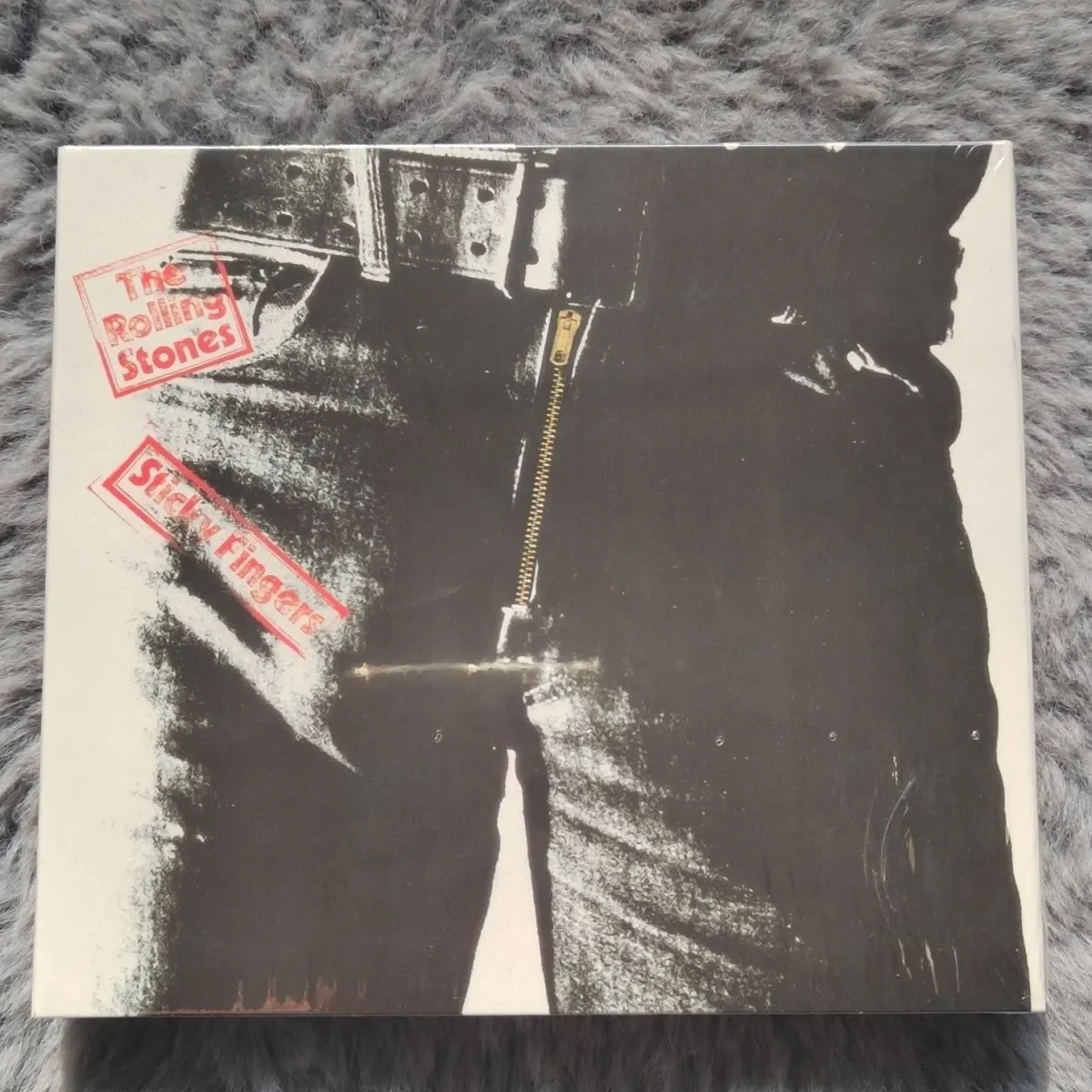 

British blues rock band Mick Jagger Music CD Sticky Fingers Album 2pcs Music Record Walkman Car Soundtracks Box