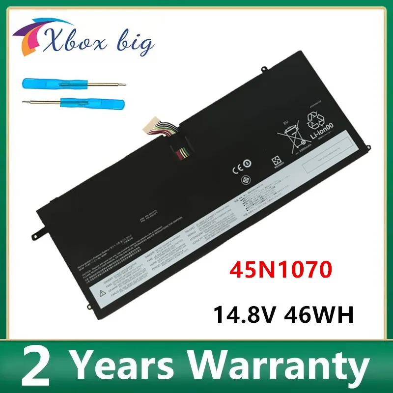 

45N1070 45N1071 Laptop Battery For Lenovo ThinkPad X1 Carbon Series 3444 3448 3460 Tablet 14.8V 3.11Ah 46WH 2013