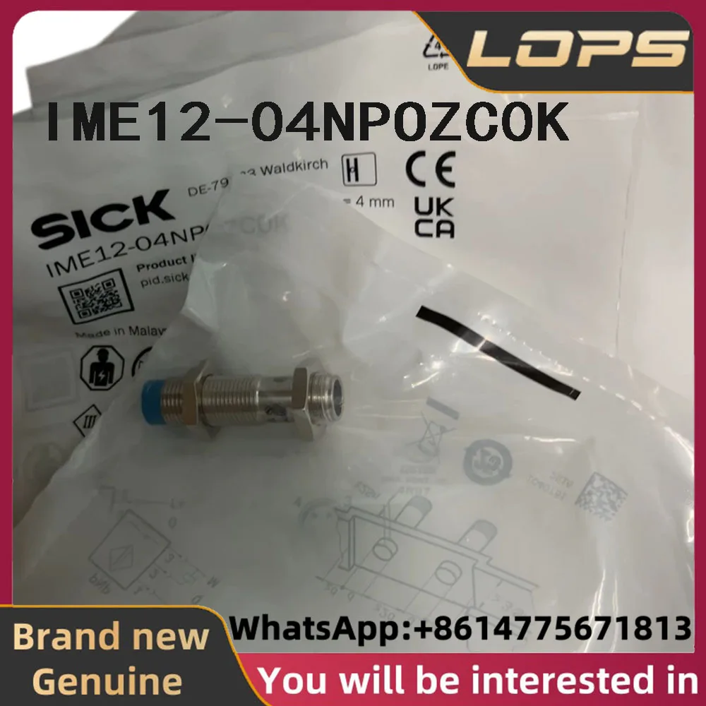 IME12-04NPOZC0K Brand new original SICK proximity switch sensor part number 1040751 in stock, welcome to consult