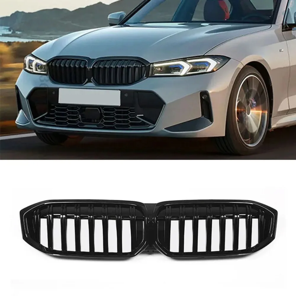 

For BMW 3 Series G20 LCI 320i 325i 330i 2023-2025 Racing Grills Accessories Car Exterior Front Bumper Grille Grill BodyKits