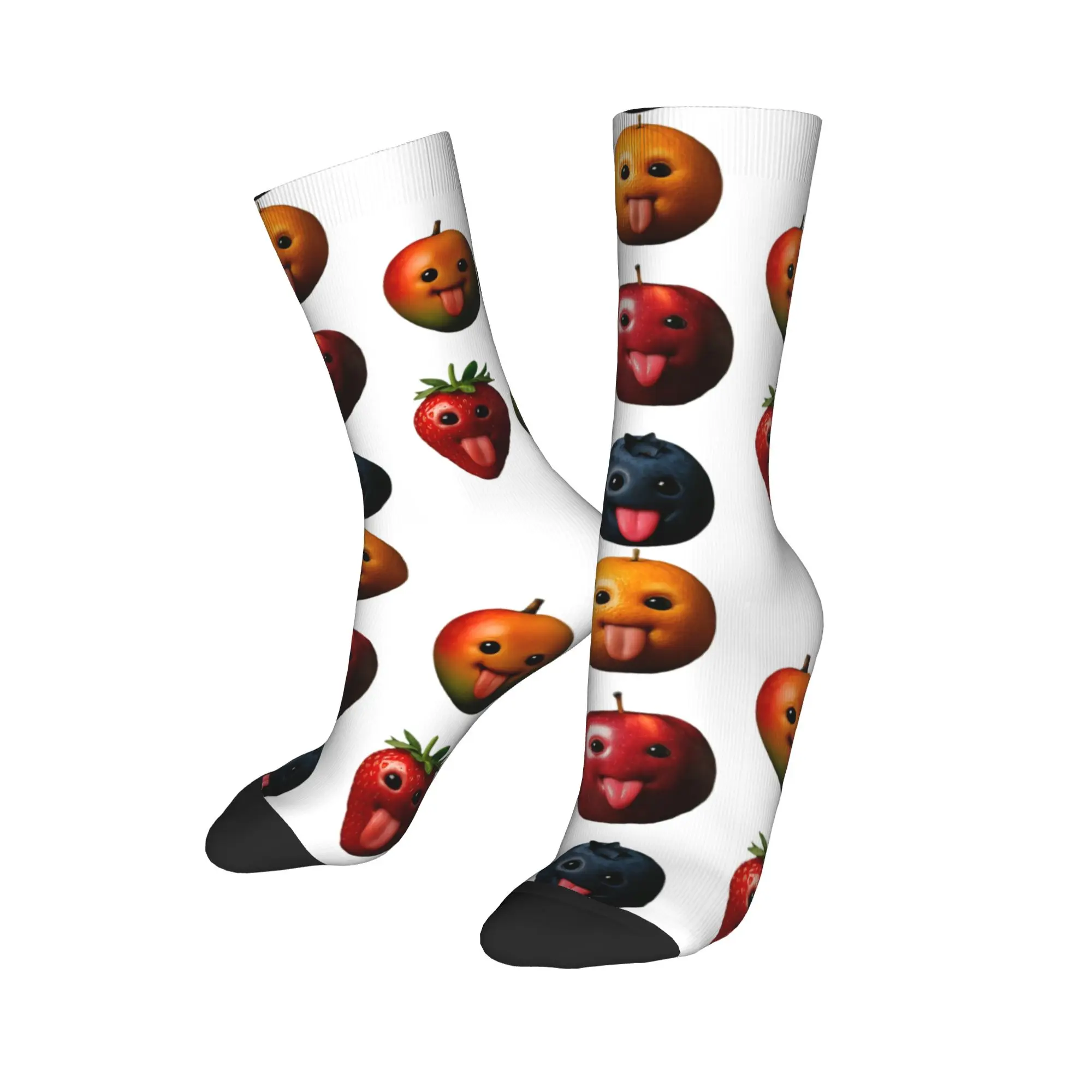 مضحك سخيف AI أبل الجنرال Z ميمي BrainRot الفكاهة اللسان خارج الجوارب جوارب عدم الانزلاق النساء الرجال الجوارب جودة الشتاء تسلق جورب