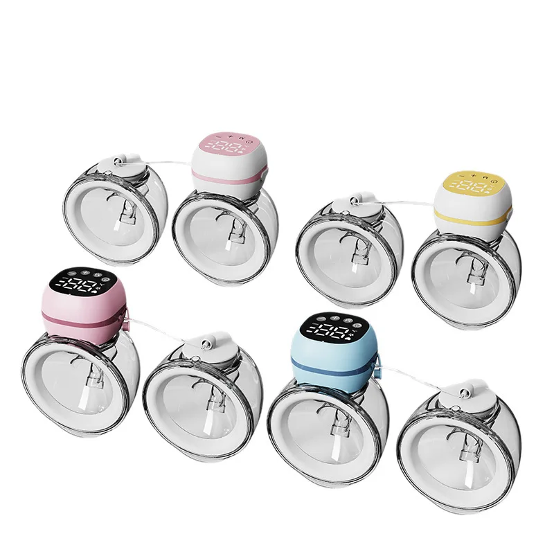 Extractor de leche eléctrico portátil, Extractor de leche Invisible de gran succión, manos libres integradas, Extractor de leche portátil de viaje inteligente