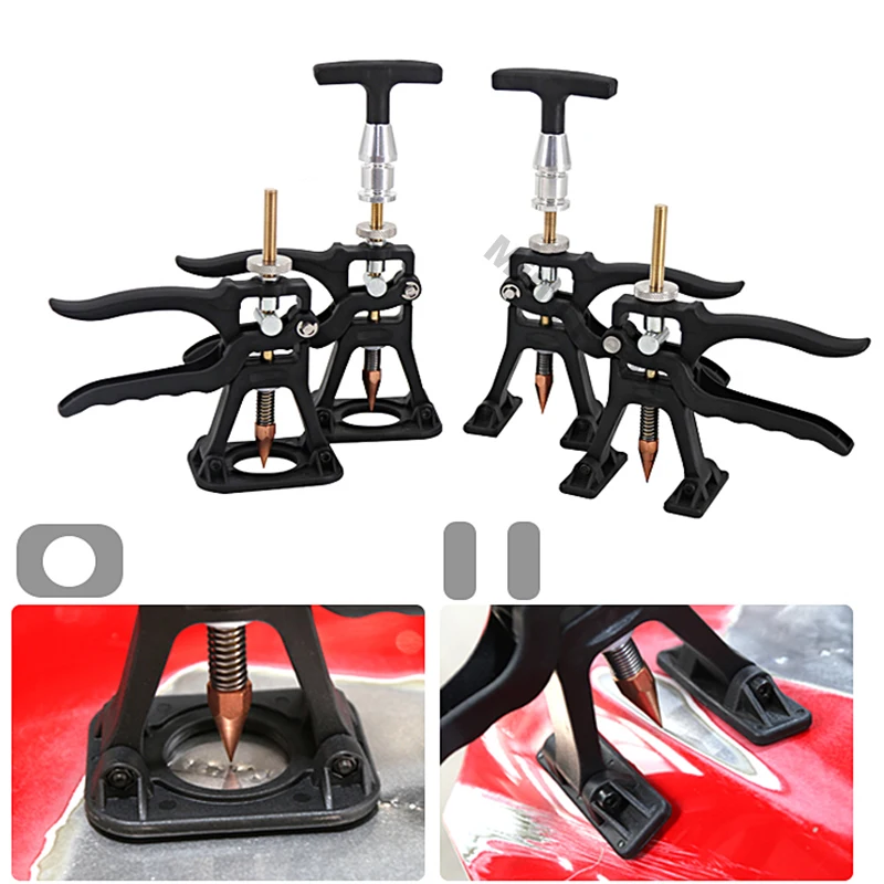 

New car sheet metal dent rapid puller spot welding puller body finishing tool small leveling rod elevator