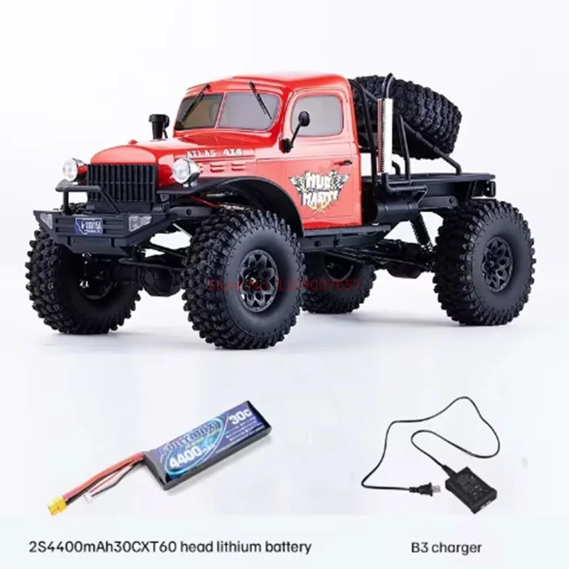 Fms Bullfighter Rc1:10 4wd simulación de coche Rc, Control remoto, camioneta de escalada, vehículo todoterreno al aire libre, modelo de Control remoto