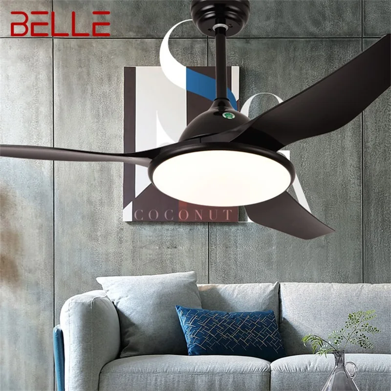 

BELLE Ceiling Fans Light Kit With Remote Control 3 Colors Modern LED Lamp for Rooms Dining Room Bedroom Living room Restaurant