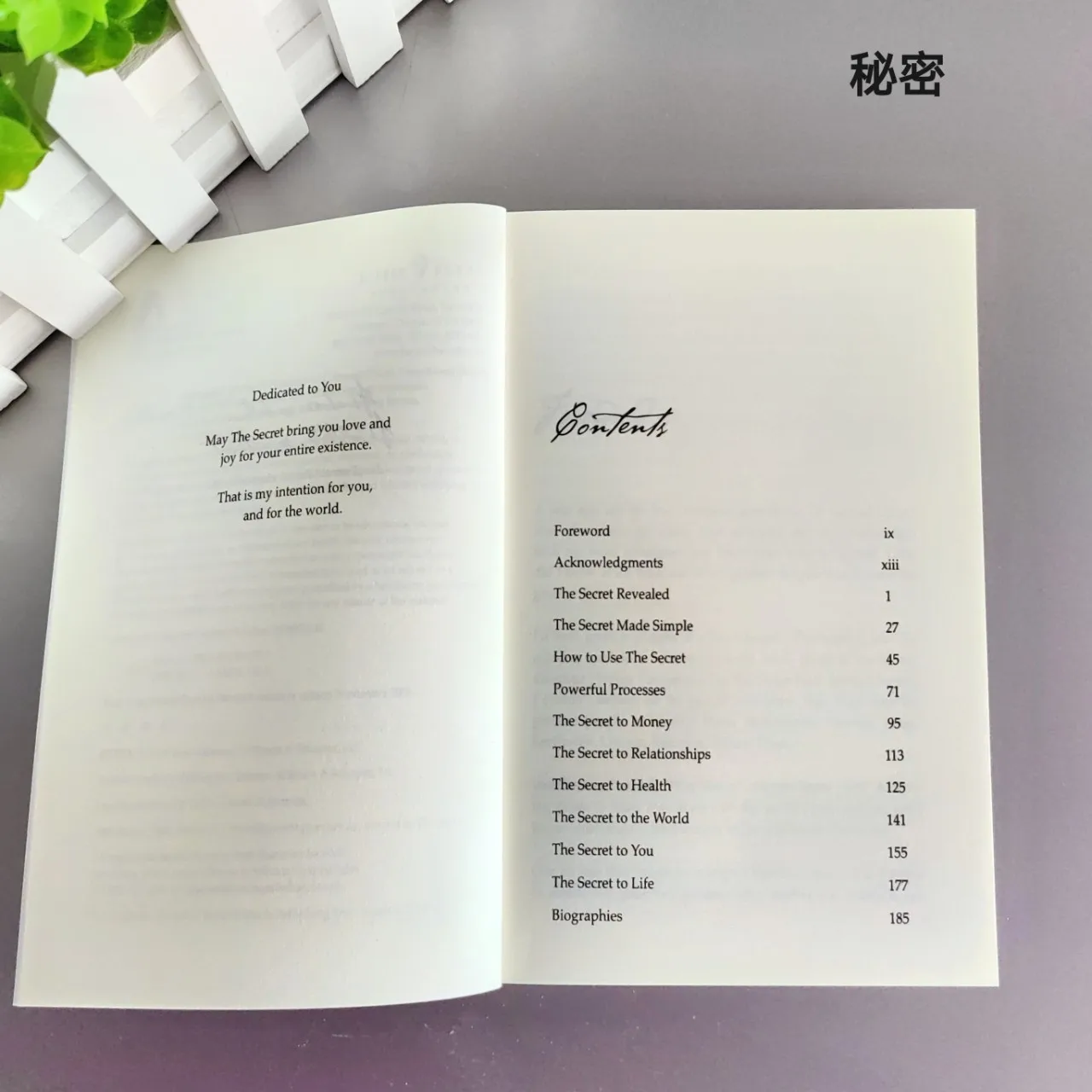 Книга «Секрет» Ронды Бирна в мягкой обложке