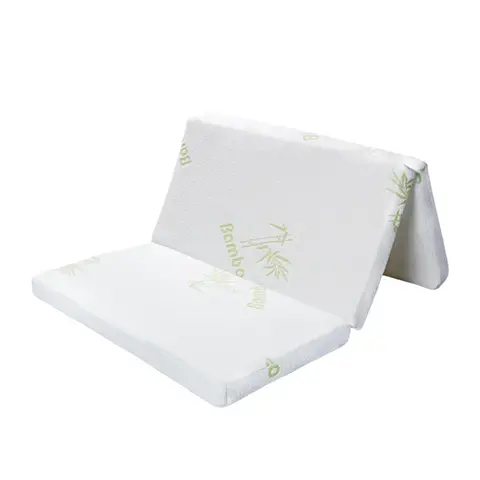【¡VENTA CALIENTE!】Colchón plegable Colchón plegable suave de bambú natural Colchón para invitados Plegable