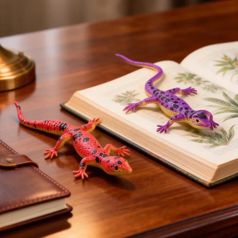 Simulation Lizard Model Toys Creative Prank Toys Animals Flower Pots Ornaments Desk Decorative Children's Educational Toys