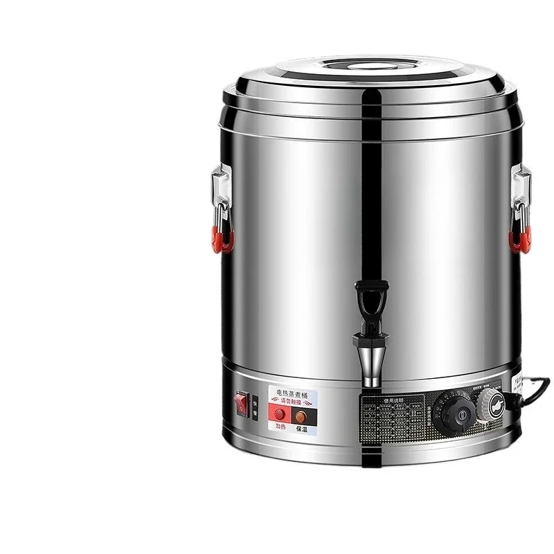 

Electric soup bucket stainless steel, heating cooking bucket, large-capacity thermal insulation commercial