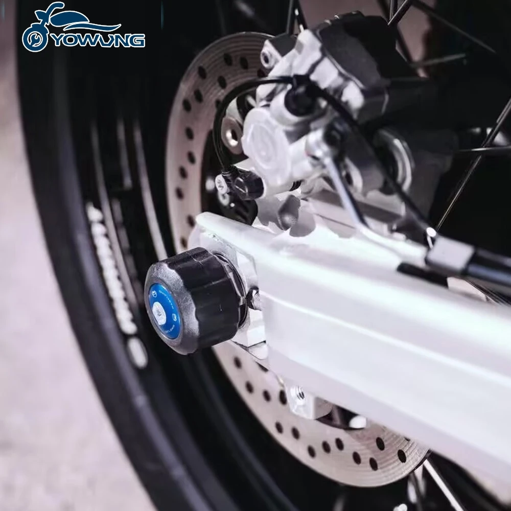 

Motorcycle Accessories For Husqvarna 701 E/SM Enduro Supermoto 701 2016-2024 Rear Spindle Bobbins Wheel Rear Slider Protector