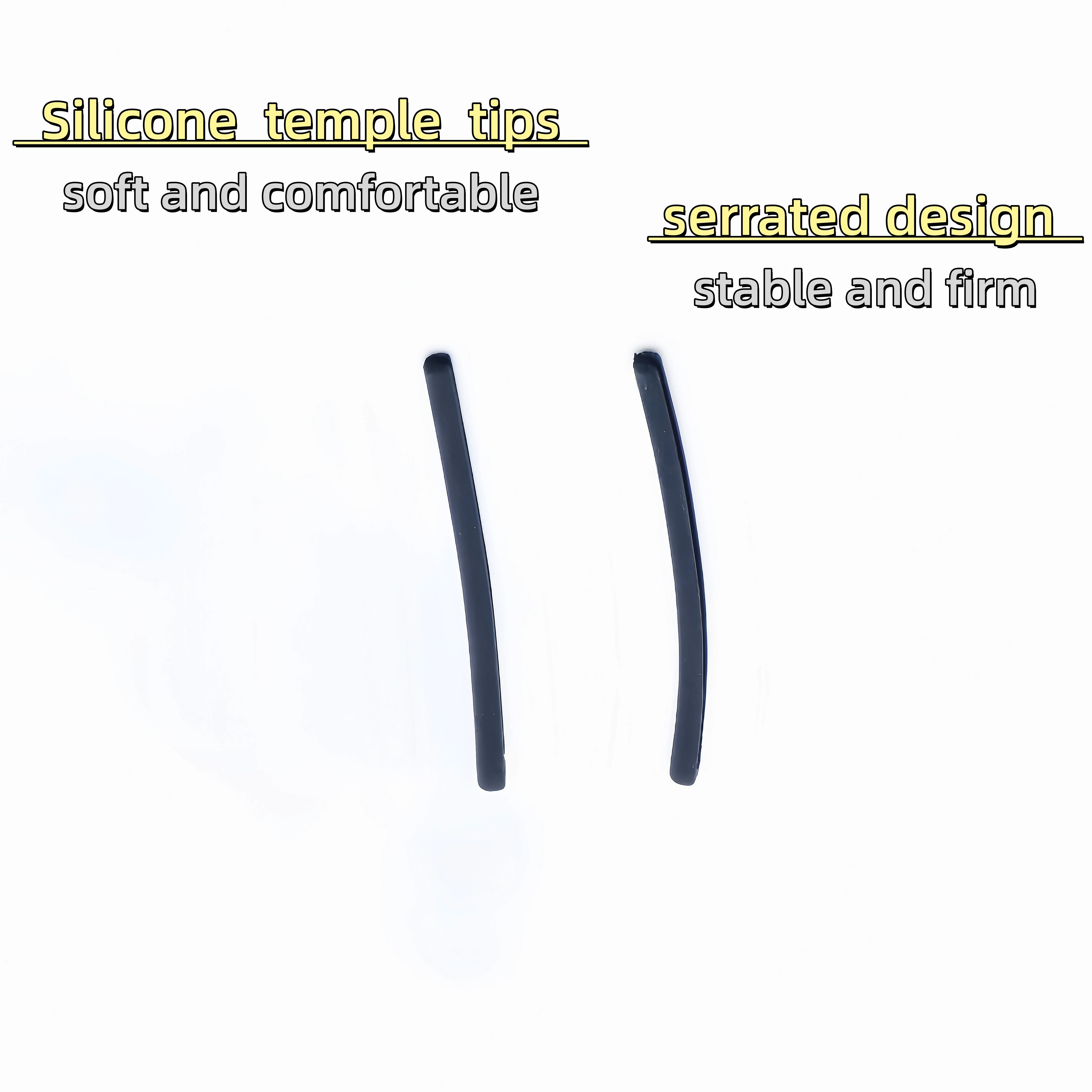 Lindberg-kompatible Silikon-Brillenbügelspitzen, passend für mehrere Modelle, weich und bequem – Detail 3