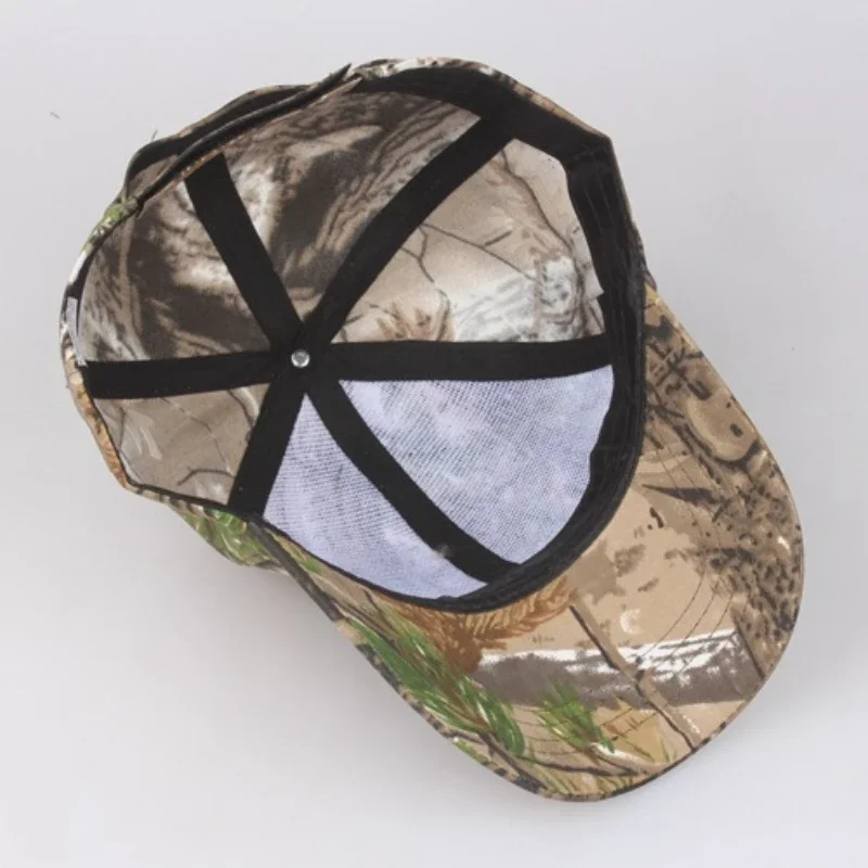 Camouflage Print Baseball Caps Quick Dry Breathable UV Protection Sun Hats for Women Men Outdoor Hiking Fishing Hunting Caps