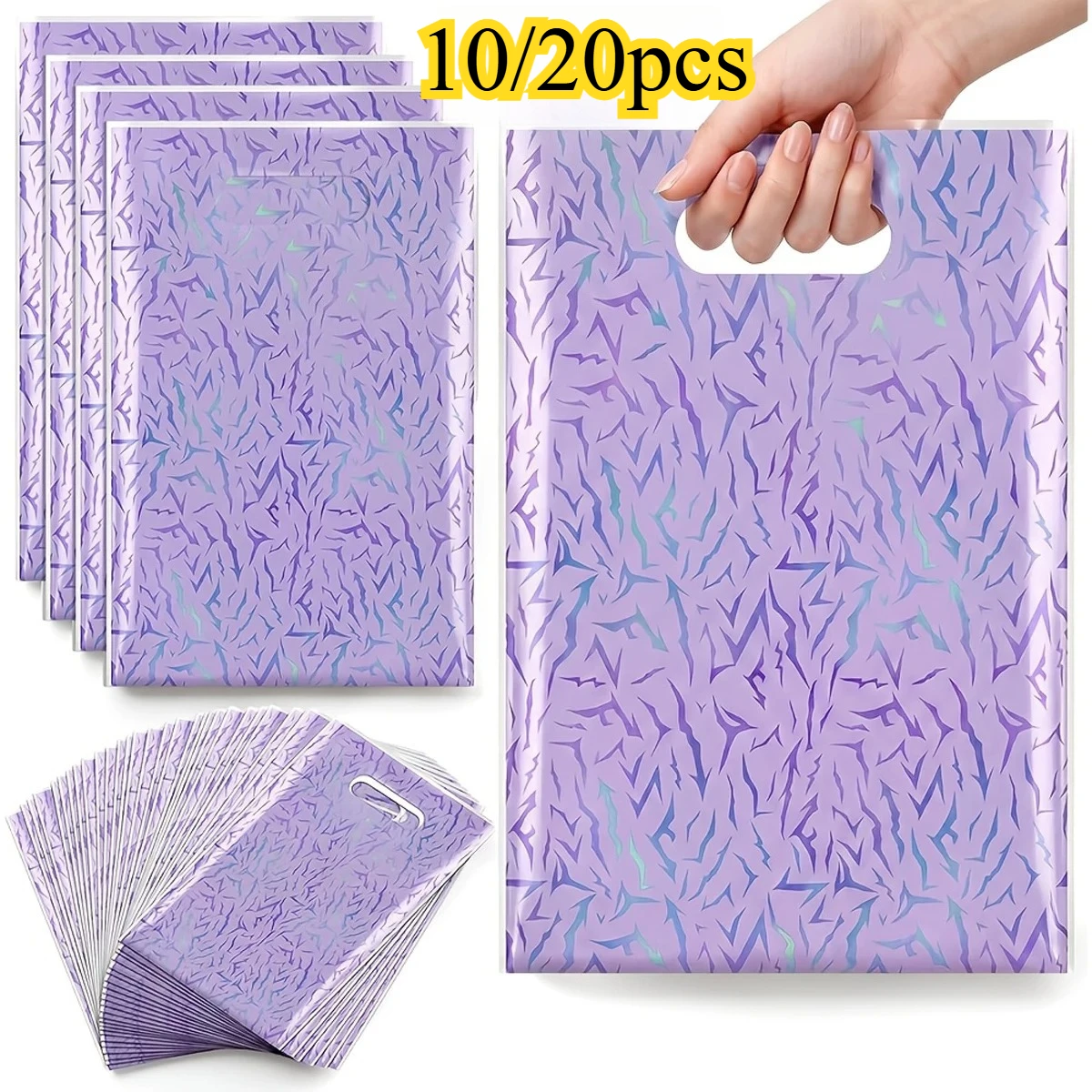 10/20 sacs cadeaux K-Pop à thème anime pour fêtes, sacs cadeaux pour soirées musicales magiques, adaptés aux anniversaires de chanteurs et aux concerts décoratifs