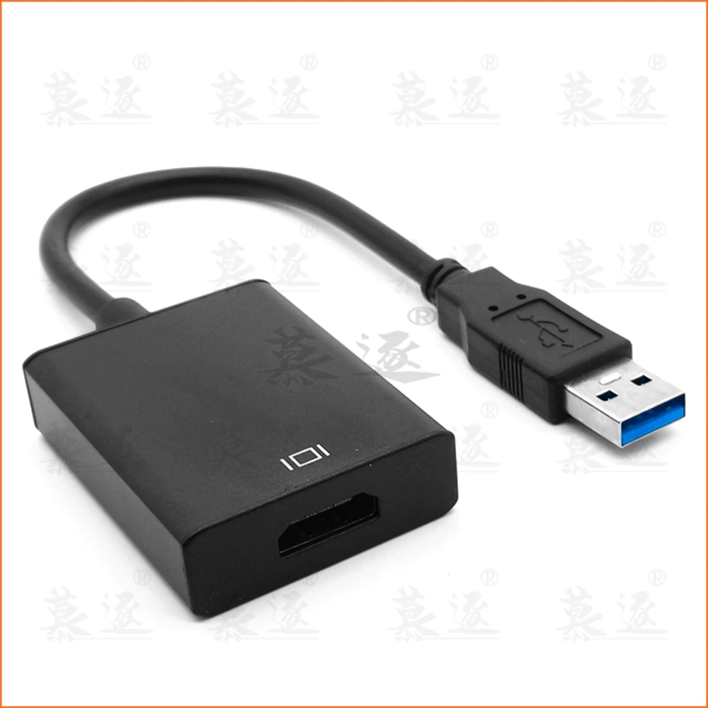 

USB-конвертер 3,0 в HD, USB 1080 в HD-адаптер, многоэкранный кабель, HD-видеокабель для ПК, ноутбука, проектора, HDTV P