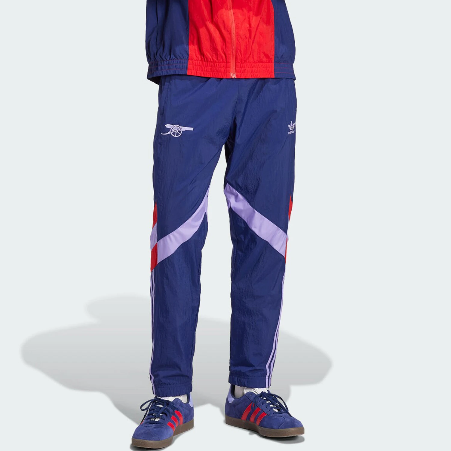 Adidas genuine clover men's football splicing training casual pants IS6500