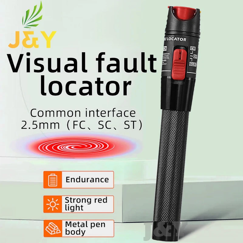 

50MW/30MW/20MW/10MW/5KM Visual Fault Locator Optical Fiber Cable Tester Optic Red Laser Pen 10-30Km Range VFL Preferential Price