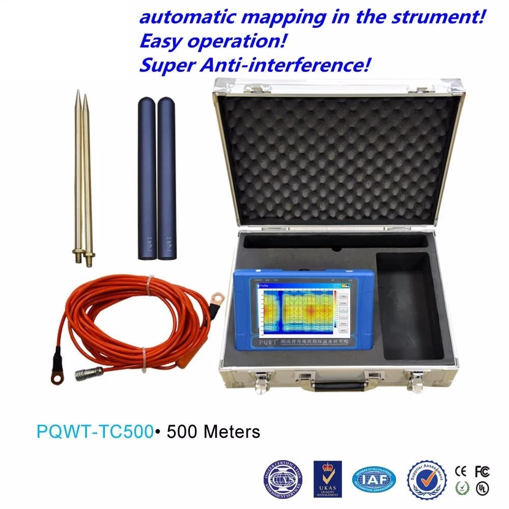 500 meter full automatic mapping water seeker/underground water detector