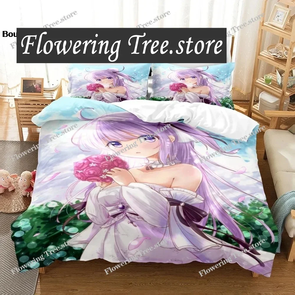 

Anime - Azur Lane Bedding Set Single Twin Full Queen King Size Bed Set Aldult Kid Bedroom Duvetcover Sets bed sheet set