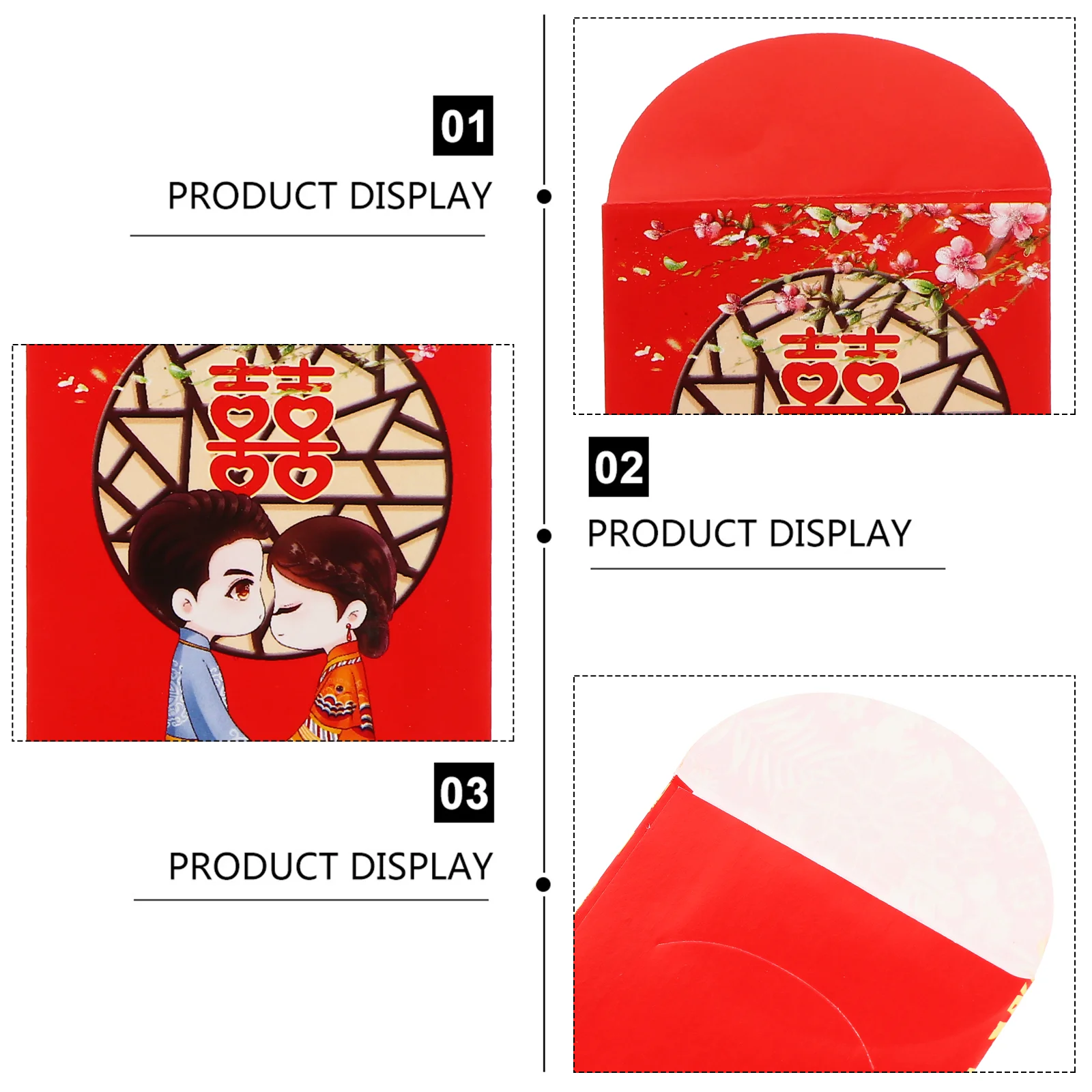 Mini Red Envelopes Practical Coin Portable Coin Pouches Festive Red Envelopes Wedding Gift Money Bags Creative Money Bags Red