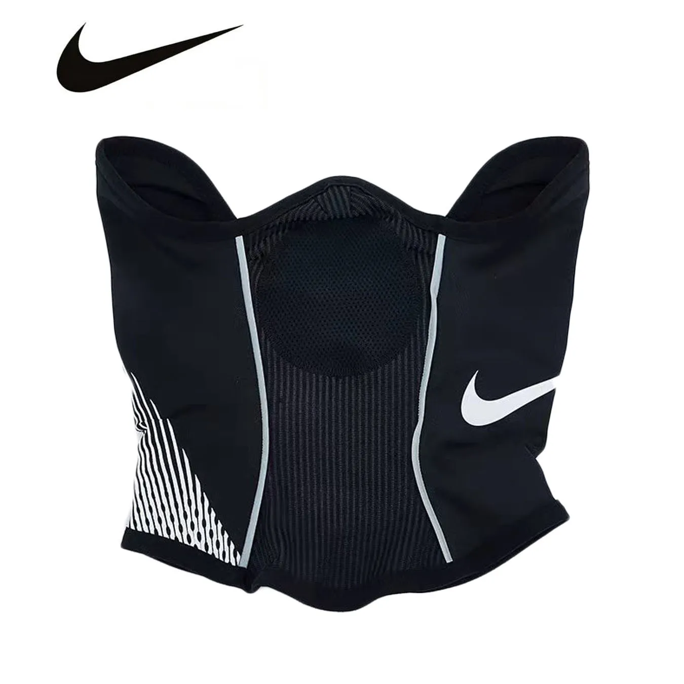 Nike Men's Running Soccer Training Cycling Neck Warmer Ear Covering Face Mask Breathable Windproof Sports Gear Style HF0784 010