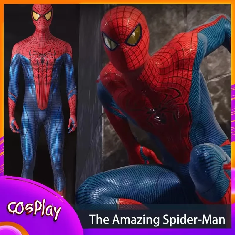 

Аниме удивительный Человек-Паук косплей костюм супергерой мужской комбинезон Хэллоуин Comic-con реквизит боди для детей и взрослых рождественские подарки