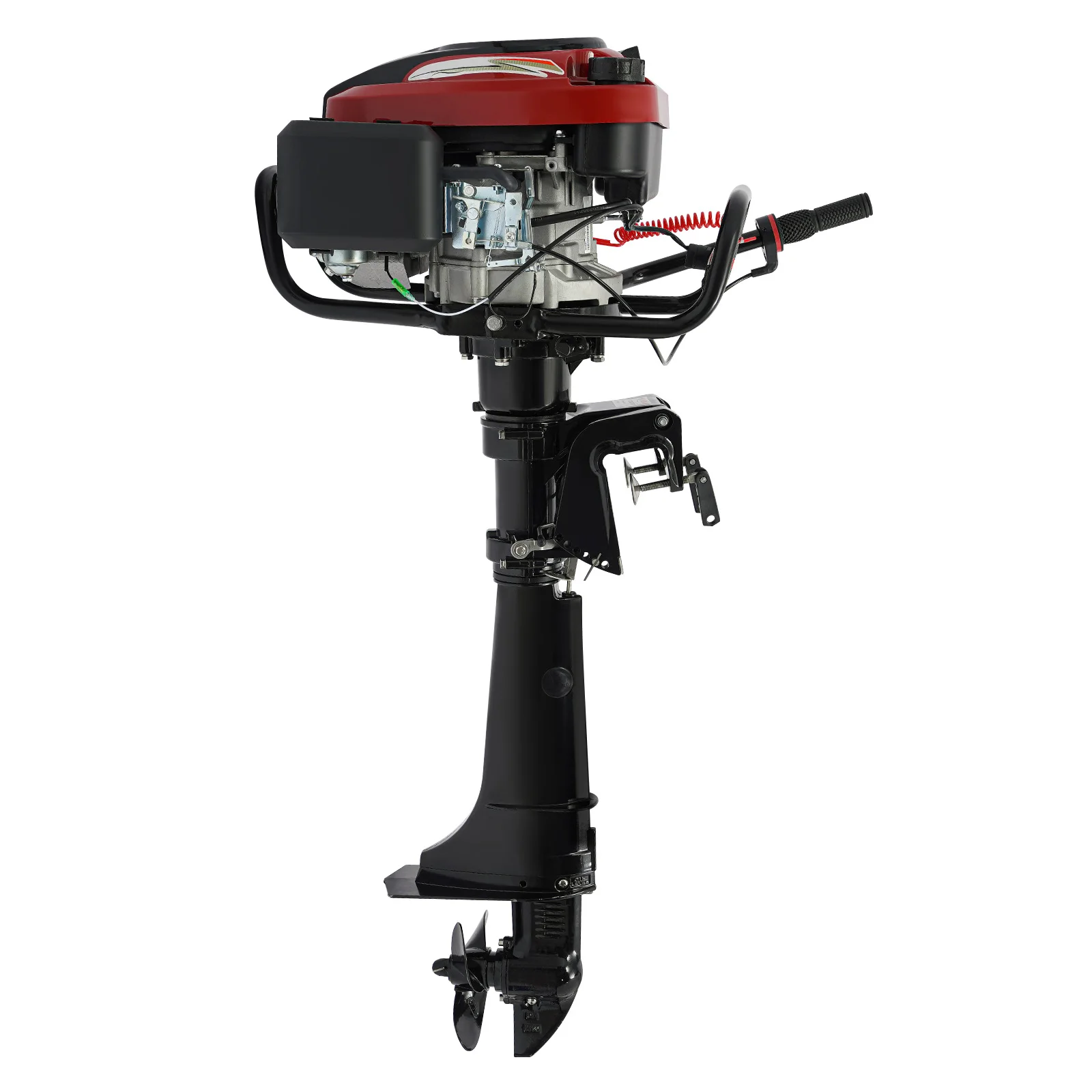 Hangkai 7HP 4-Stroke Outboard Motor Boat Engine Fishing Boat Engine