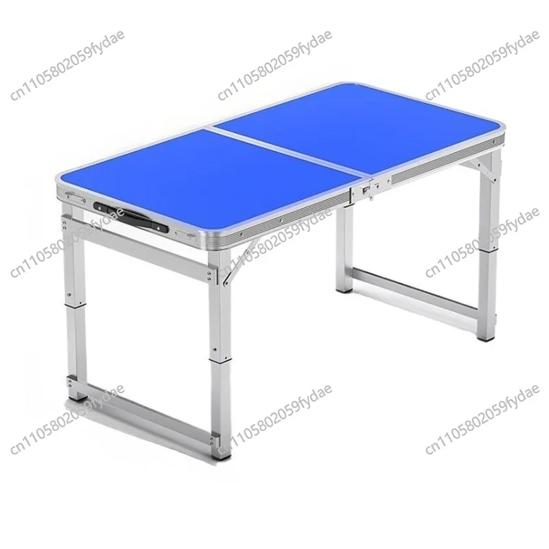 Aluminum Alloy Night Market Stall Small Table Portable Simple Stall Barbecue Household Outdoor Folding Table