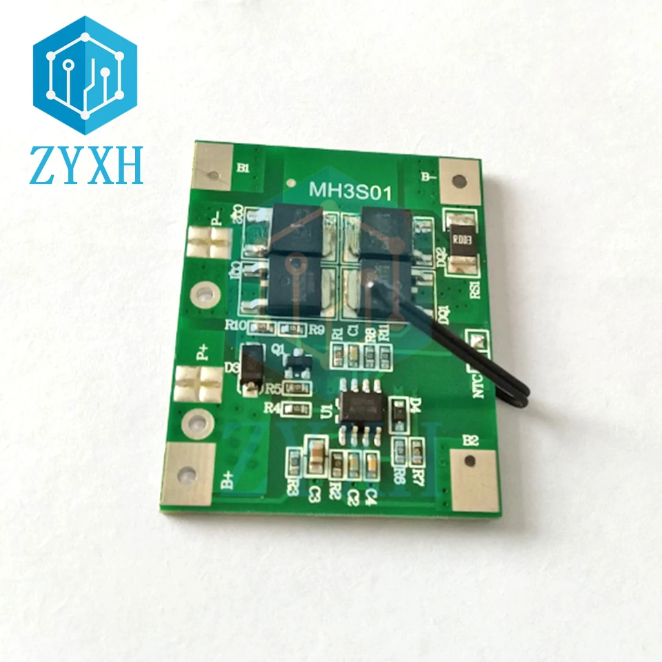 BMS 3S 8A 12.6V 18650 Lithium Battery Charge Board Overcharge NTC Temperature Protection For Electric Tools Screwdriver