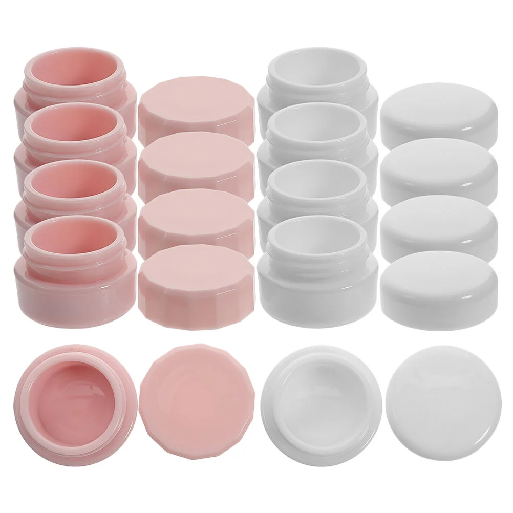 10 Pcs Cream Box Mini Size Containers Refillable Jars Practical Small Pp Makeup Body Scrub Easy to Clean