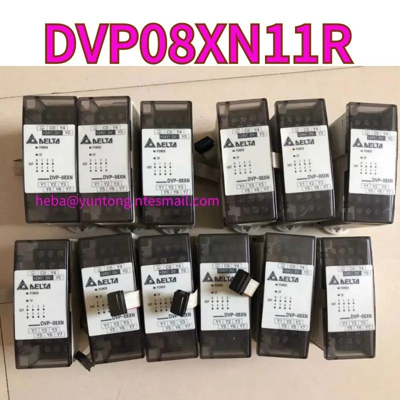 

Used DVP08XN11R PLC controller expansion module