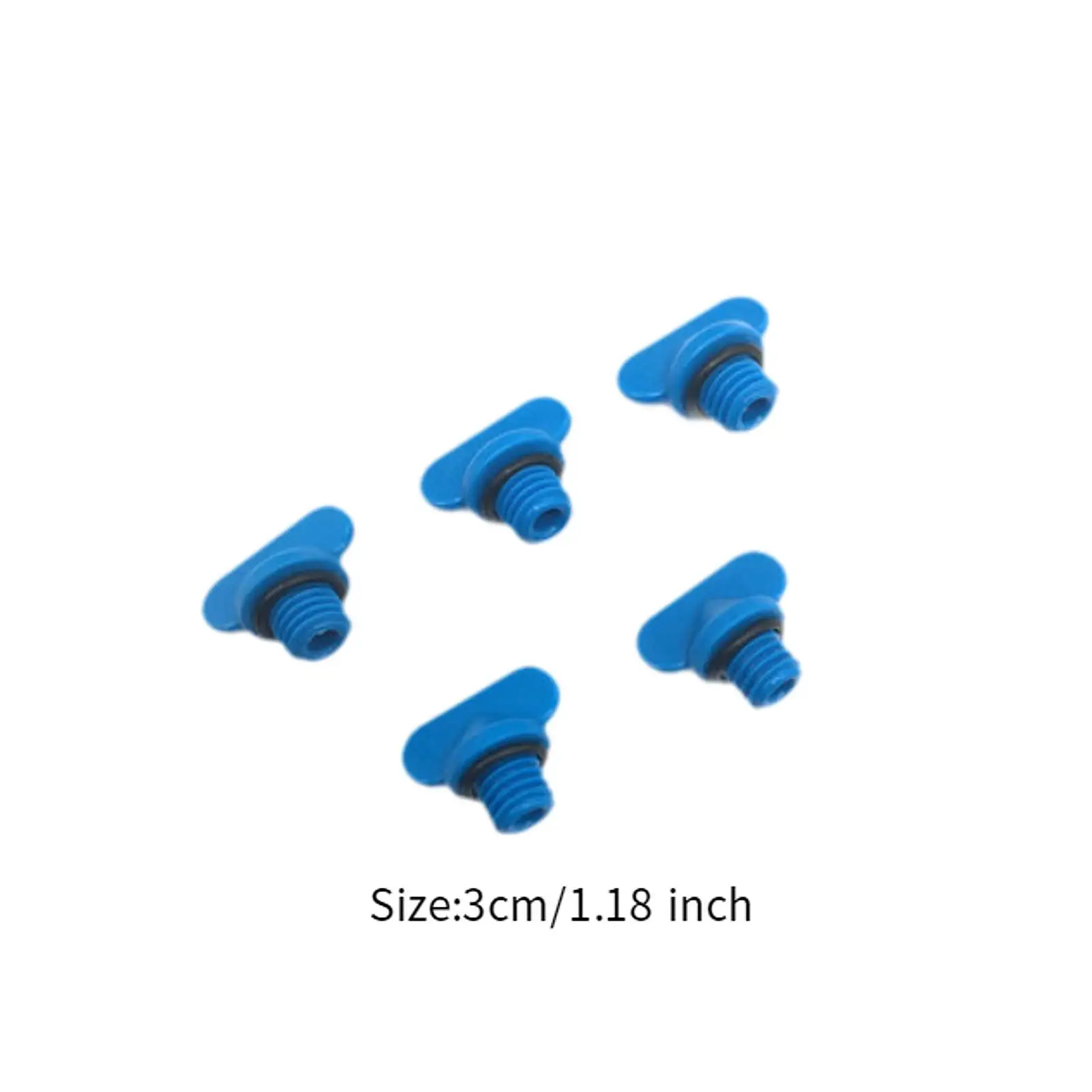 GLM 13992 Manifolds Engine Drain Plug Kit Sturdy Plastic Water Plug with O Ring for Boat Engine Block Replacement