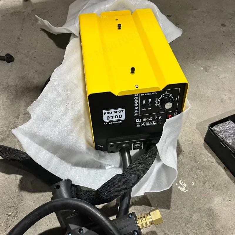 Yellow Car Dent Puller Machine Multi-mode Stud Welder Auto Body Repair Tool Efficient Heat Dissipation Paintless Dent Repair