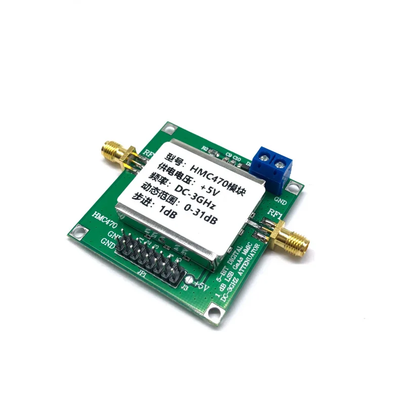 HMC470 Digital Radio-Frequency Attenuator Module DC-3GHz 1dBStep31dB Manual Control and Program Control