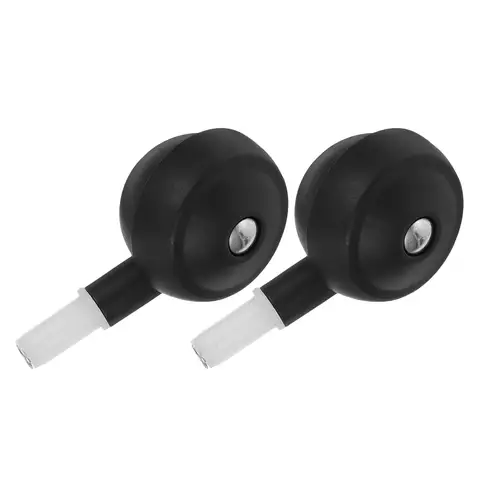 2Pcs Baby Walker Wheels Replacement Wear-Resistant Silent Stroller Wheel Parts Easy Install Smooth Swivel for Infant Walker