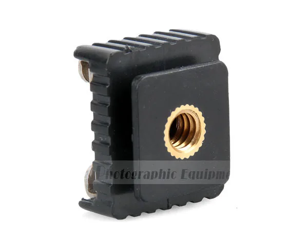 فلاش الكاميرا Speedlite الحذاء الساخن محول قوس حامل 1/4 المسمار ترايبود فلاش حامل جبل ملحقات استوديو الصور [لا تتبع]