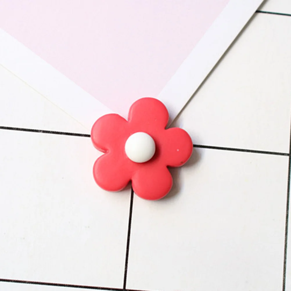 

50Pcs Resin Flower Ornaments Handmade Phone Cover Headdress Accessories Mixed Size Lightweight Easy Attach Detach