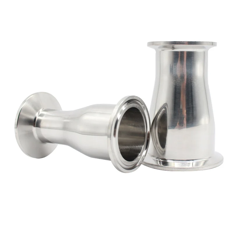 

Сантехнический наконечник из нержавеющей стали SS304 OD19/25/32/38/45/51/63/76/89/102 мм, редуктор 50,5-119 мм, концентрический фитинг Tri Clamp