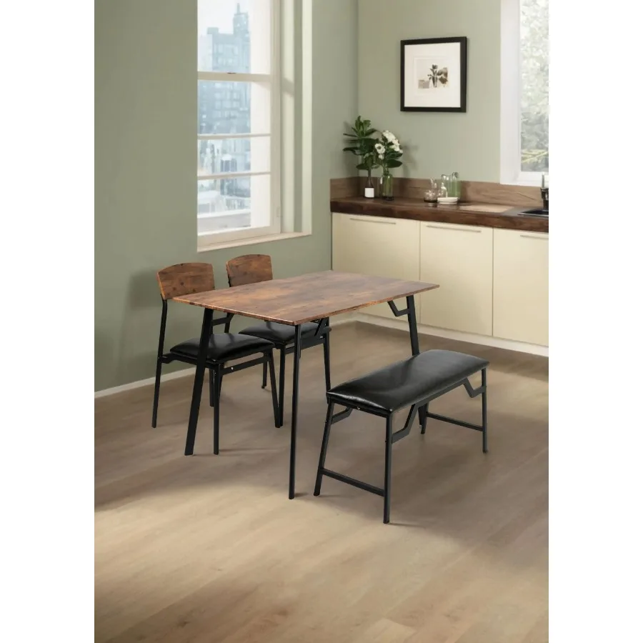 

Modem 4 piece dining table set