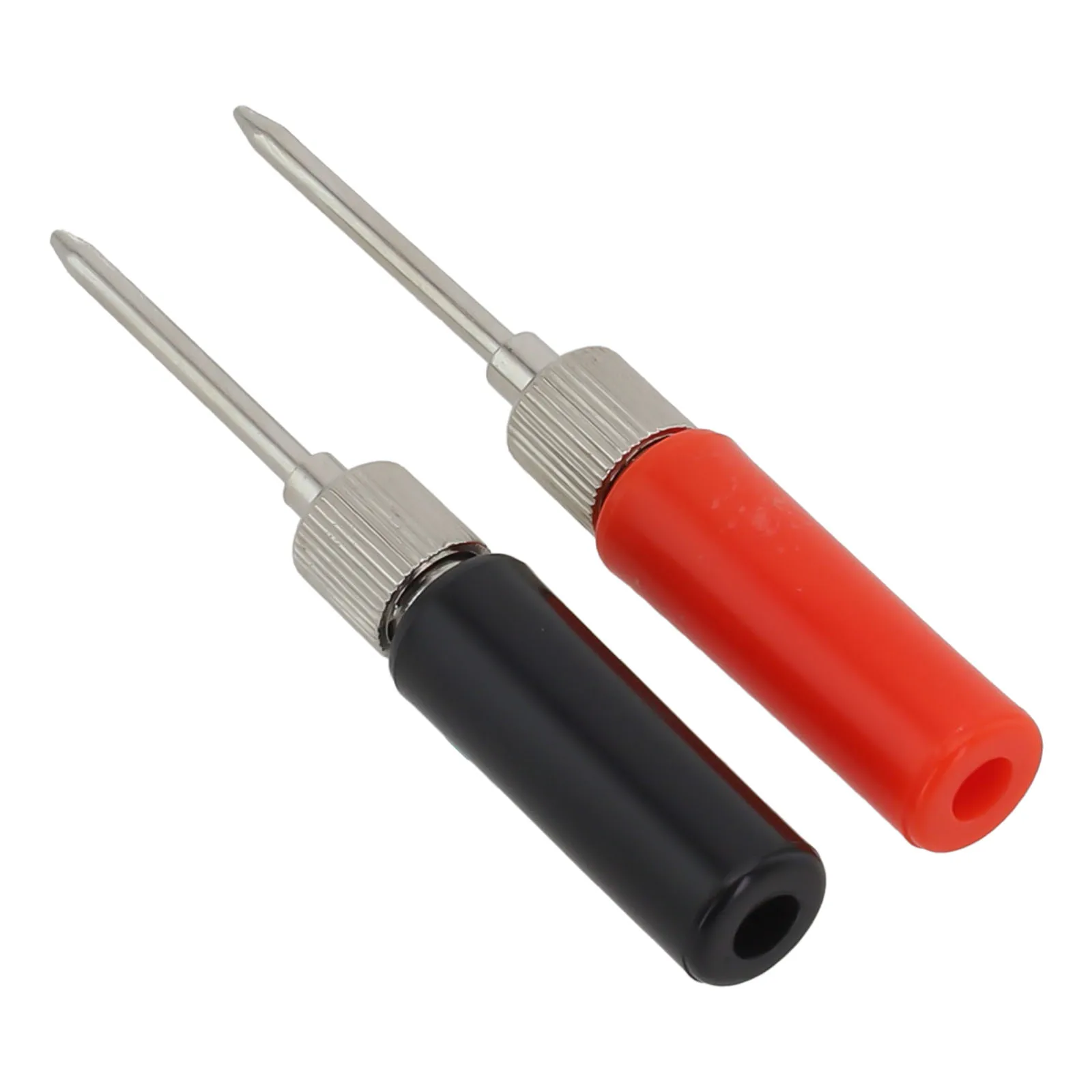 Multimeter Spring Electrical Test Probe Tip Hook Wire Connector Stainless Steel Test Probe Tip Hook Wire Connector