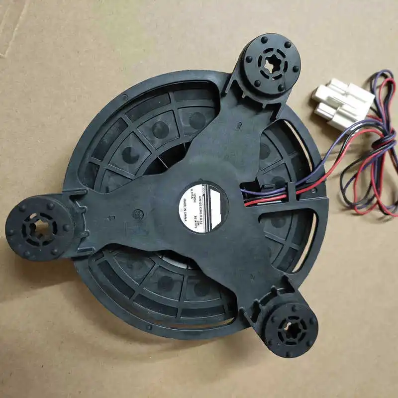 The Cooling Fan  for Refrigerator GW12E12MS1FB-52 12VDC 0.171A 3Lines Diameter 12.5MM