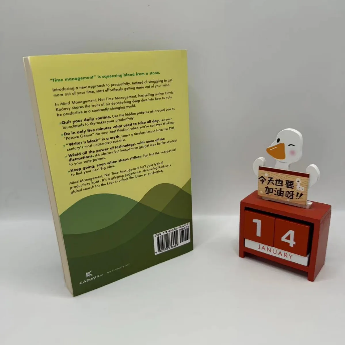 Mind Management Not Time Management By David Kadavy Productivity When Creativity Matters Book