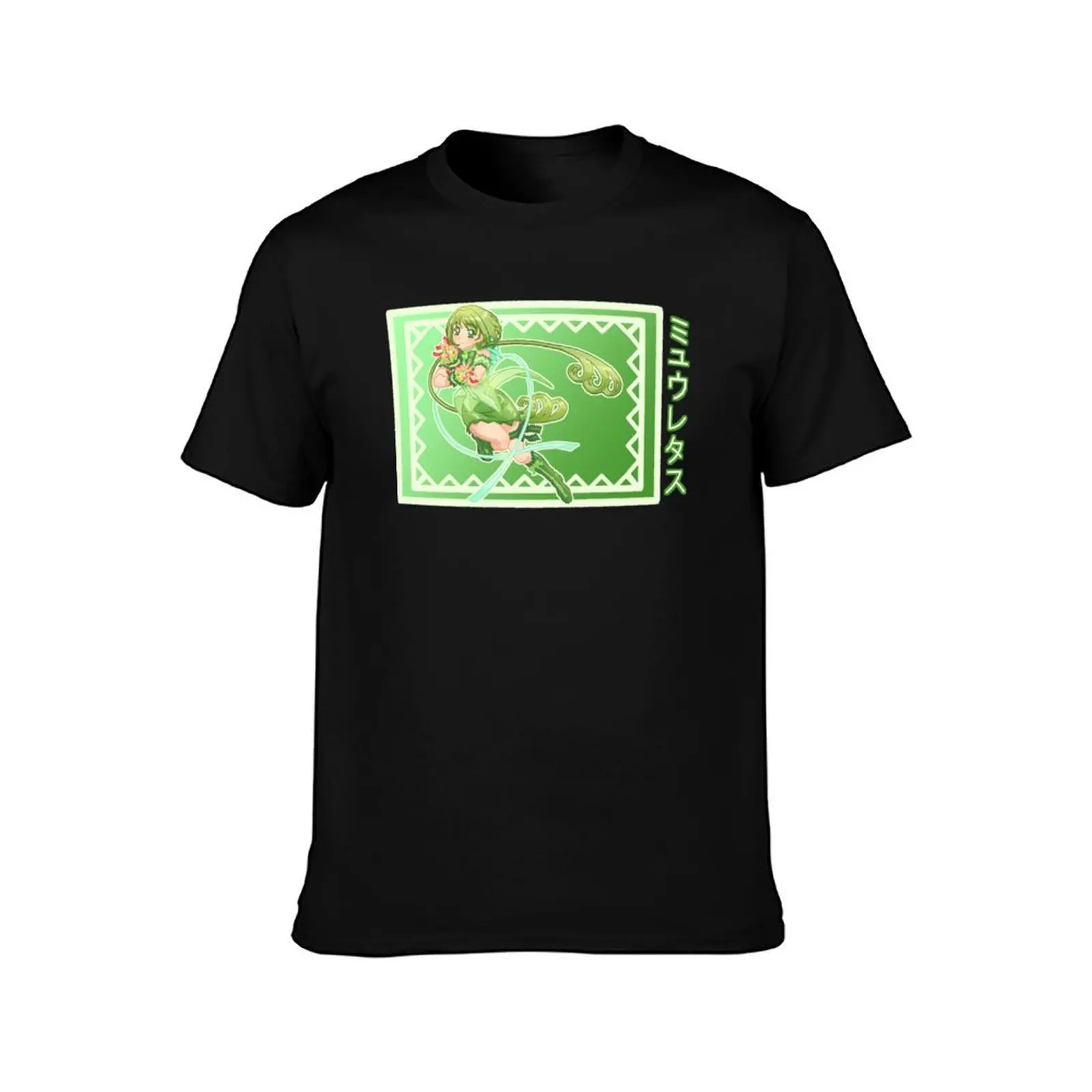 Mew Lettuce T-Shirt Summer Casual Cotton Tee Oversized Streetwear Tops Vintage Graphic Print Loose Fit Short Sleeve