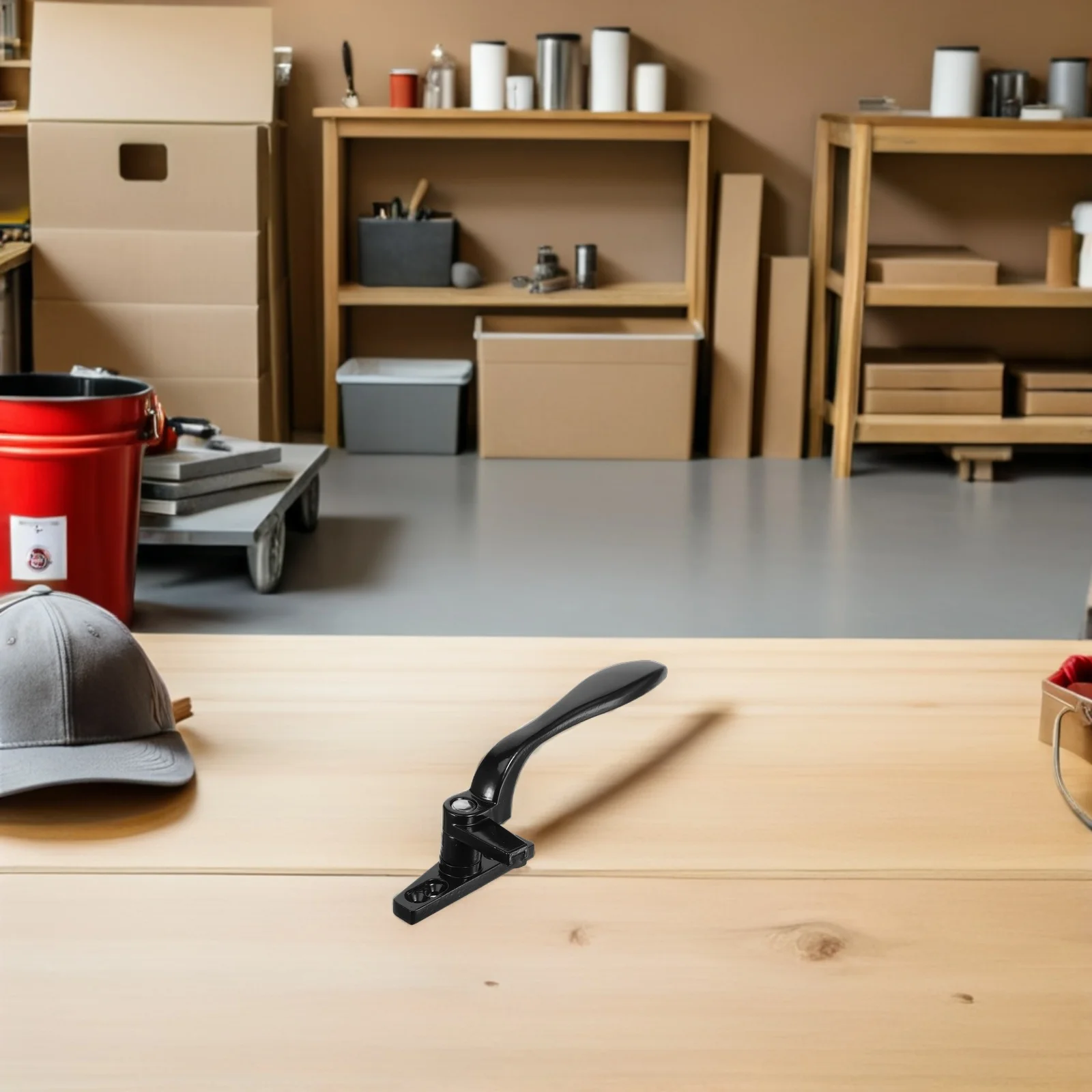 

Stainless Steel Window Handle Right-Handed Casement Locking Fastener For Sliding Doors Smooth Operation Offset Right Handle