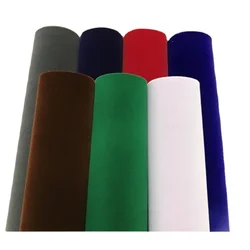 1m/2m/3m/5m/10m*45cm 1.2mm Multi Colors Self Adhesive Flocking Fabric 3D Sticky Velvet Cloth for DIY Jewellry Box Car Home Decor
